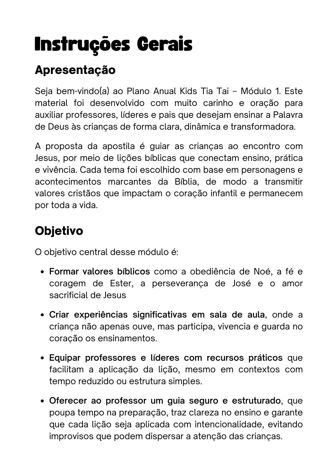 📑 Plano Anual de Aulas para Ministério Infantil - Image 4