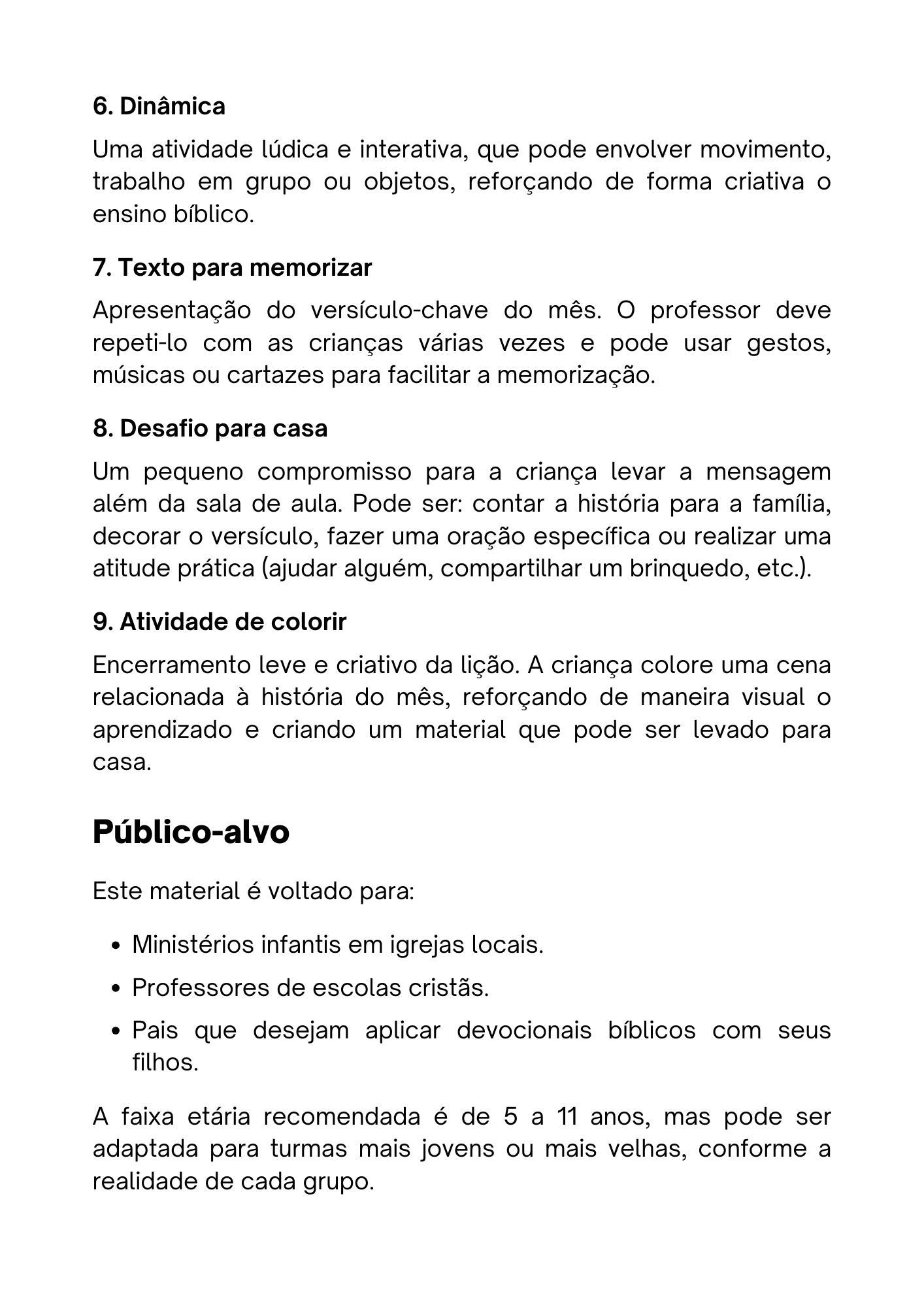 📑 Plano Anual de Aulas para Ministério Infantil - Image 7